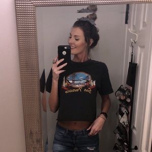 Brandy Melville cropped tee